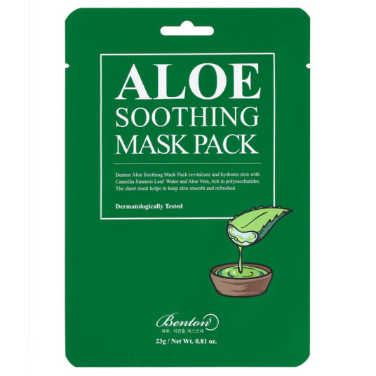 Benton Aloe Soothing Mask Pack Benton Aloe Soothing Mask Pack