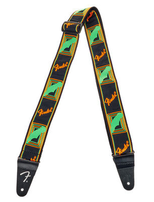 Fender Neon Strap Grønn/Oransje Fender Neon Strap Grønn/Oransje