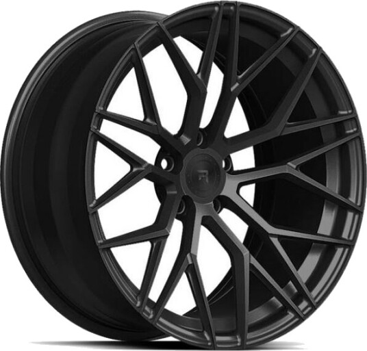 R-Series R9 Satin Black 10.5x21 5x112 ET40 B66.6