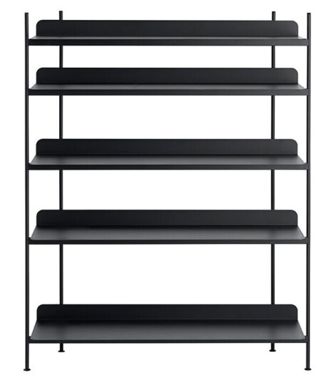 Muuto Compile configuration 3 hyllesystem Black Muuto Compile configuration 3 hyllesystem Black