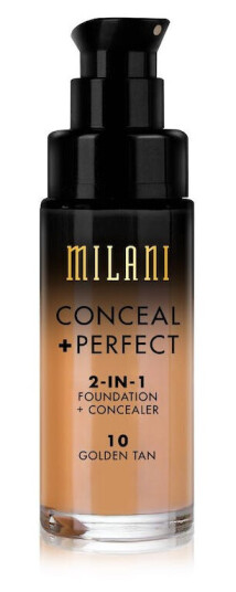 Milani Conceal + Perfect 2in1 Foundation + Concealer 10 Golden Tan 30 ml Foundation