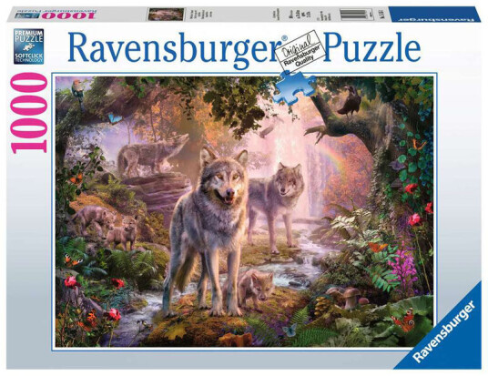 Ravensburger Puslespill 1000 Brikker Ulver I Sommeren