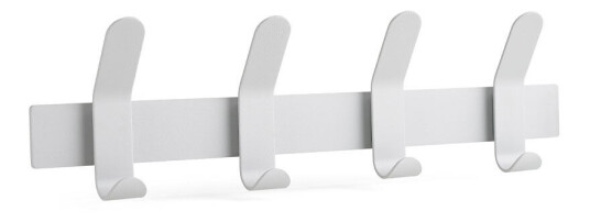 Zone A-Rack knaggrekke soft grey, 4 kroker Zone A-Rack knaggrekke soft grey, 4 kroker