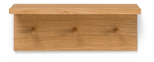 ferm LIVING Place Rack knaggrekke hylle eik Small ferm LIVING Place Rack knaggrekke hylle eik Small
