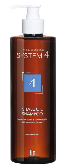 SIM Sensitive System 4 Shale Oil Sjampo 500ml for Sensitiv Hodebunn SIM Sensitive System 4 Shale Oil Sjampo 500ml for Sensitiv Hodebunn