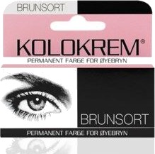 Kolokrem Brunsort Øyenbrynsfarge Kolokrem Brunsort Øyenbrynsfarge