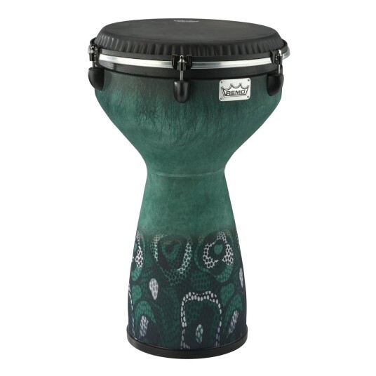 Remo Dj-7113-61- Flareout Djembe Drum Everglade Grønn, 13"