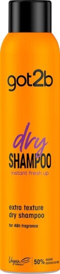 Schwarzkopf Got2b Tørrsjampo med Ekstra Tekstur 200 ml