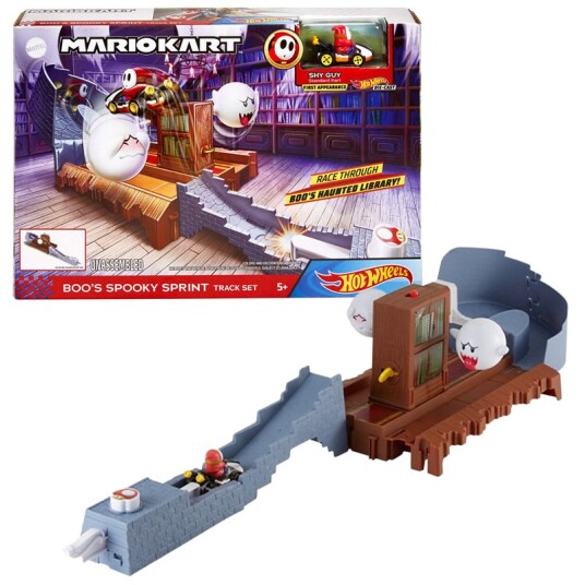 Hot Wheels Mario Kart Boo'S Spooky Sprint Bilbane