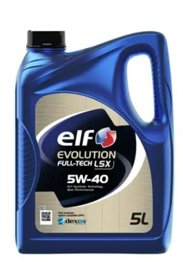 Motorolje ELF EVOLUTION FULL-TECH LSX 5W40 5L