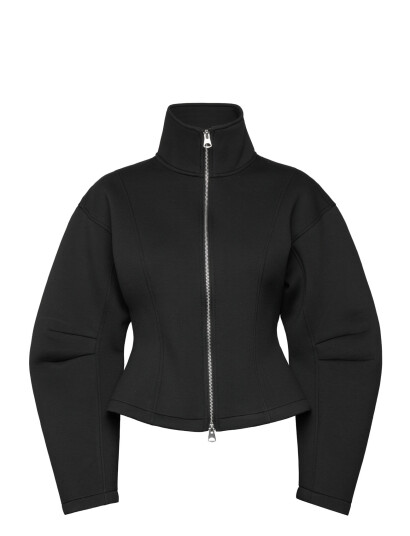Monki Volume Scuba Jacket Black L Monki Volume Scuba Jacket Black L