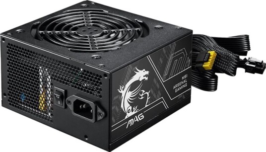 MSI MAG A650BN PCIe5 II Strømforsyning ATX12V 3.1/EPS12V 650W 80 Plus Bronze MSI MAG A650BN PCIe5 II Strømforsyning ATX12V 3.1/EPS12V 650W 80 Plus Bronze