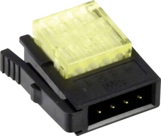 3M Svakstrømskobling Fleksibel: 0.14 0.25 Mm² Fast: 0.14 0.25 Mm² Antall Poler: 4 Miniclamp 1 Stk Gel 37104 3122 000 Fl