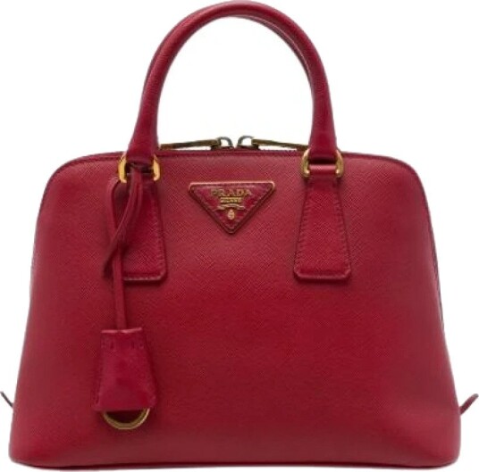 Prada Vintage Dame Pre owned Rød ONE SIZE,