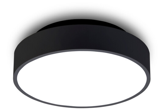 Luna taklampe 26 cm 2700/3000/4000 Kelvin CCT Uplight 13,5W IP40 - Dimbar - Svart Luna taklampe 26 cm 2700/3000/4000 Kelvin CCT Uplight 13,5W IP40 - Dimbar - Svart