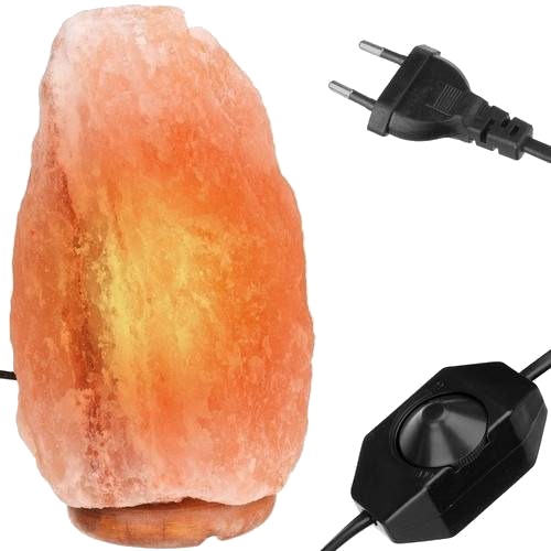 Justerbar saltlampe for helse og avslapning