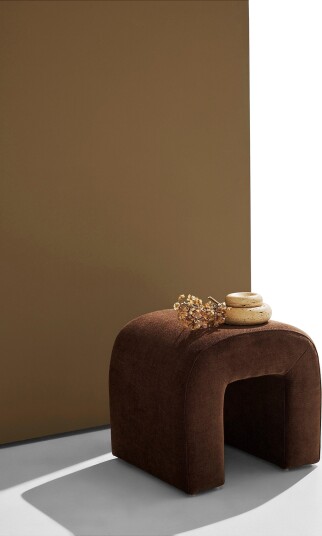 Jotex Puff Polyester/Kryssfiner/Polyeterskum/Furu Mokka brun Odette 1716145060