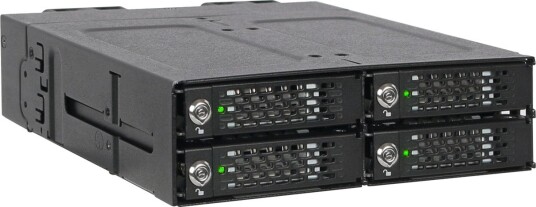 Icy Dock ToughArmor MB720M2K-B M.2 SSD-kabinett Svart