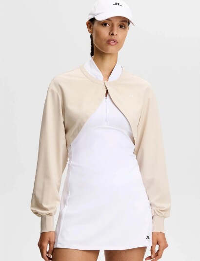 J. Lindeberg Bolero Jacket Tennis Beige M J. Lindeberg Bolero Jacket Tennis Beige M