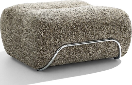 Jotex Puff Polyester/Jern/Polyeterskum/MDF Grå konfetti Archie 2109274050 Jotex Puff Polyester/Jern/Polyeterskum/MDF Grå konfetti Archie 2109274050