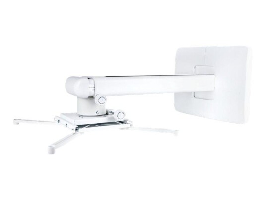 Multibrackets M Short Throw Deluxe Veggfeste for Prosjektor - Hvit, Justerbar Tilt, Maks 25 kg Multibrackets M Short Throw Deluxe Veggfeste for Prosjektor - Hvit, Justerbar Tilt, Maks 25 kg
