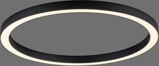 Taklampe PURE PURE Lines Round dimmbar Svart Stue Metall Moderne 3.9 Svart
