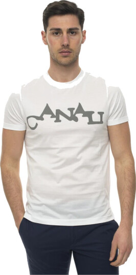Canali Herre Topper Hvit 4XL,
