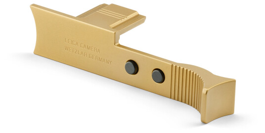 Leica Thumb Support Q3 Brass For Q3. Blasted finish Leica Thumb Support Q3 Brass For Q3. Blasted finish