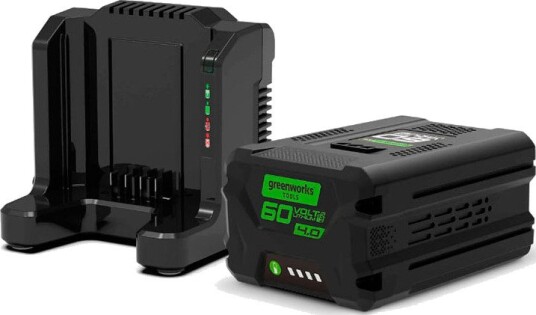 Greenworks Batteri- Og Ladersett 60 v 4 ah Og Lader (GSK60B4)
