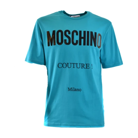 Moschino Herre Topper Blå L Moschino Herre Topper Blå L