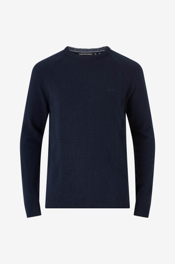 Superdry Pullover Wool Blend Blå