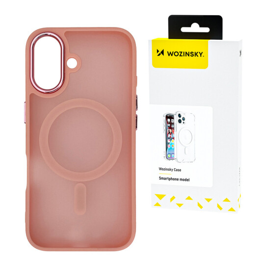 Wozinsky Fashion MagSafe Deksel for Samsung Galaxy S25 Ultra Rosa Wozinsky Fashion MagSafe Deksel for Samsung Galaxy S25 Ultra Rosa