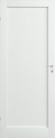 Scanflexdøra Trend 1 Dørblad Malt Hvit Ncs S0502-Y. Dørbladmål: 726x1940