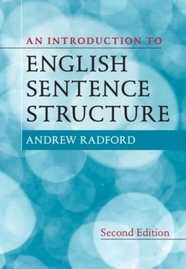 An Introduction To English Sentence Structure Av Andrew (University Of Essex) Radford