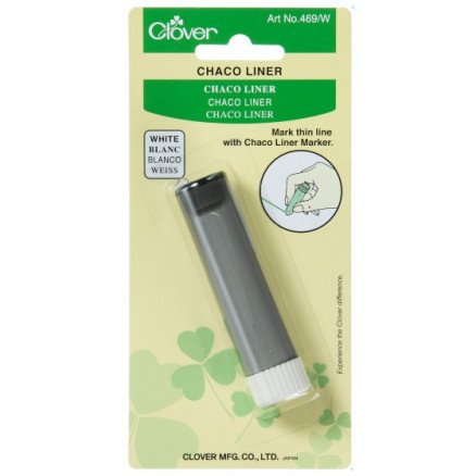 Clover Skredderkritt Liner Hvit