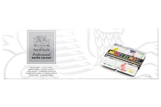 Professional Watercolour 12x½ pans