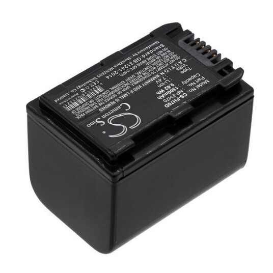 Cameron Sino Batteri til Sony DCR-DVD908E / HDR-HC7E