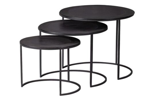 Woood Janna Settbord s/3 Mørk Brun 1718183-04-97 1676419-01-0