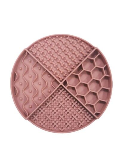 Nordic Paws Lickmat Round Red 21X21Cm Nordic Paws Lickmat Round Red 21X21Cm