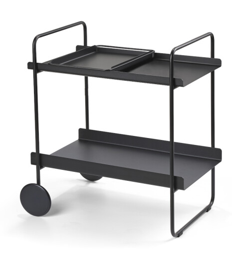 Zone Trolley Bartralle Sidebord Svart B60