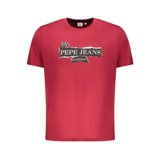Pepe Jeans Herre Topper Rød S,