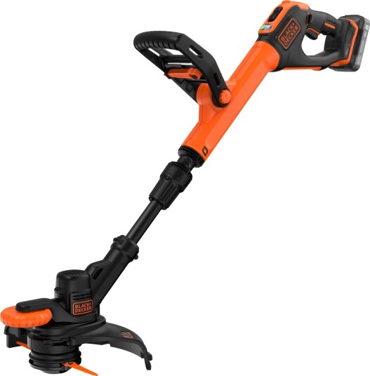 Black & Decker Black & Decker batteridrevet trimmer med 25 cm blad 18V Black & Decker [BCSTR918D1 QW] 2,0Ah