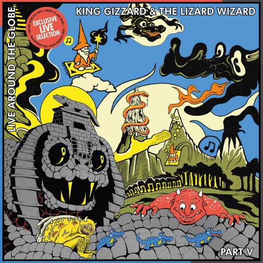 King Gizzard And The Lizard Wizard Live Around The Globe: Part V LP/Vinyl