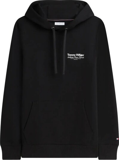 Tommy Hilfiger Nautical Back Graphic Hoody   Black   M