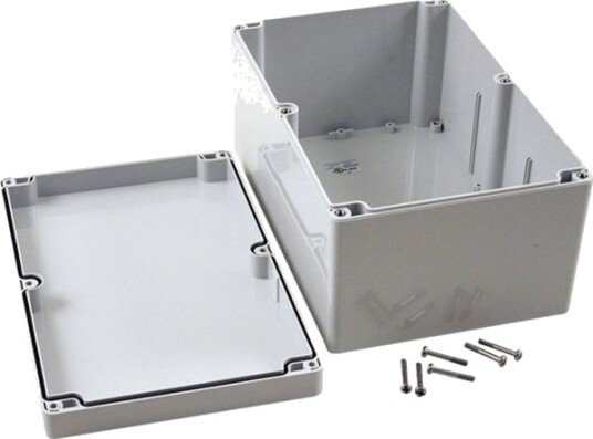 Hammond Electronics 1554Vb2gy Universalskap 240 X 160 X 120 Polykarbonat Grå 1 Stk