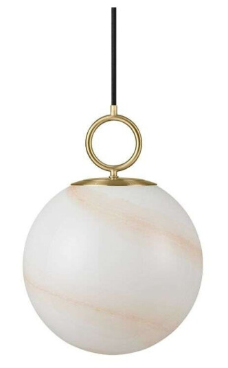 Halo Design Stockholm Pendel Ø25 Marble Brown