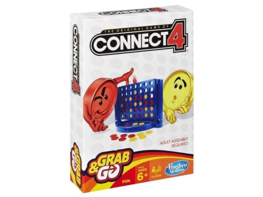 Hasbro Gaming Connect 4 Grab & Go Brettspill Konsentrasjonsevne 6 År Hasbro Gaming Connect 4 Grab & Go Brettspill Konsentrasjonsevne 6 År