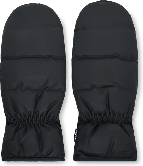 Rains Puffer Mittens W2T3 Black M/L x 0 Rains Puffer Mittens W2T3 Black M/L x 0
