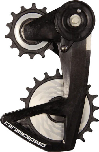 Ceramicspeed OSPW ALPHA trinsehjulsystem Shimano GRX/XTR/XT 12S Di2 sølv