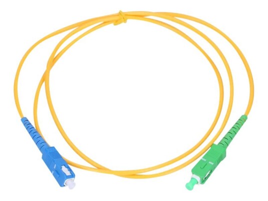 Extralink - Koblingskabel - Sc/Apc-Enkeltmodus Til Sc/Upc-Enkeltmodus - 2 M - 3 Mm - Fiberoptisk - Simpleks - G.652D
